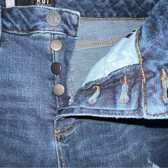 Kut from the‎ Kloth Juliet Slouchy Boyfriend Jean butterfly size 4 - Picture 4 of 13